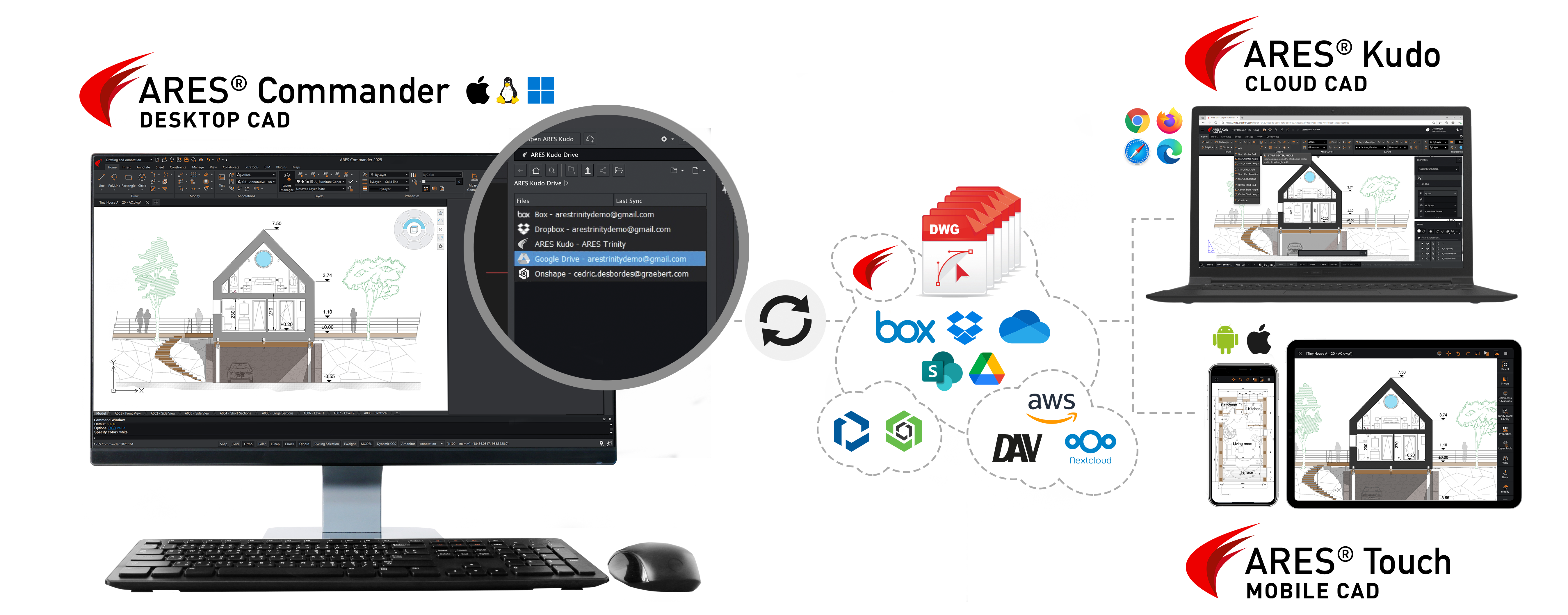 screenshot of ARES Commander